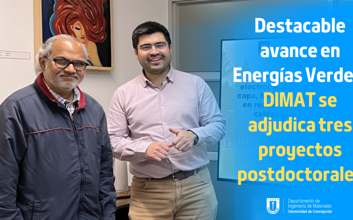 Dr. Koduri Ramam y Dr. Felipe Sanhueza | DIMAT | Universidad De Concepción