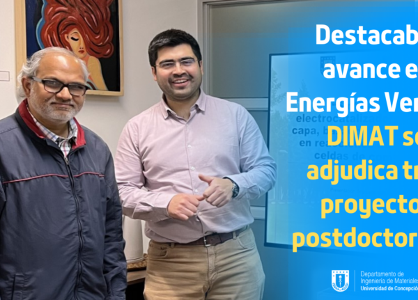 Dr. Koduri Ramam y Dr. Felipe Sanhueza | DIMAT | Universidad De Concepción