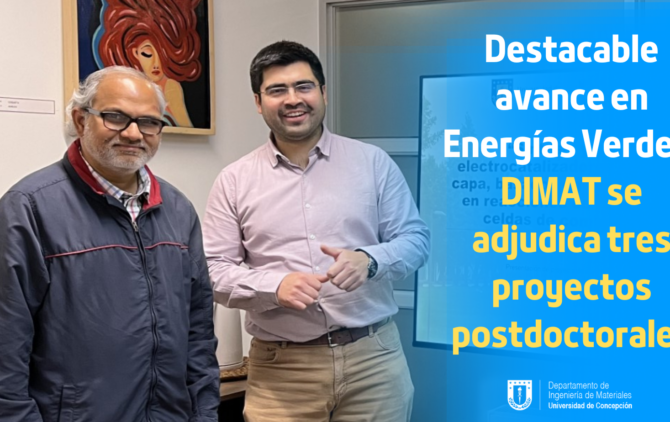 Dr. Koduri Ramam y Dr. Felipe Sanhueza | DIMAT | Universidad De Concepción